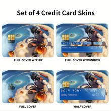 Load image into Gallery viewer, Anime Dragon Ball Credit Card Skins (4-in-1 Pack)