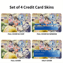 Load image into Gallery viewer, Anime Dragon Ball Credit Card Skins (4-in-1 Pack)