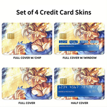 Load image into Gallery viewer, Anime Dragon Ball Credit Card Skins (4-in-1 Pack)