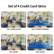 Load image into Gallery viewer, Anime Dragon Ball Credit Card Skins (4-in-1 Pack)