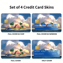 Load image into Gallery viewer, Anime Dragon Ball Credit Card Skins (4-in-1 Pack)