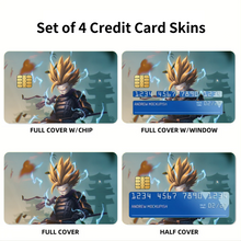 Load image into Gallery viewer, Anime Dragon Ball Credit Card Skins (4-in-1 Pack)