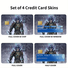 Load image into Gallery viewer, Anime Dragon Ball Credit Card Skins (4-in-1 Pack)