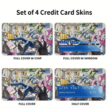Load image into Gallery viewer, Anime Dragon Ball Credit Card Skins (4-in-1 Pack)