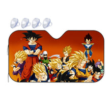 Load image into Gallery viewer, Anime Dragon Ball Z Car Sunshade