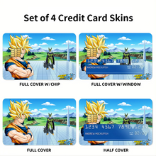 Load image into Gallery viewer, Anime Dragon Ball Z Credit Card Skins (4-in-1 Pack)