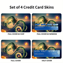 Load image into Gallery viewer, Anime Dragon Ball Z Credit Card Skins (4-in-1 Pack)