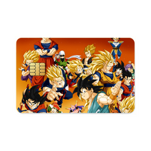 Load image into Gallery viewer, Anime Dragon Ball Z Credit Card Skins (4-in-1 Pack)
