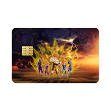 Load image into Gallery viewer, Anime Dragon Ball Z Credit Card Skins (4-in-1 Pack)