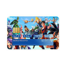 Load image into Gallery viewer, Anime Dragon Ball Z Credit Card Skins (4-in-1 Pack)