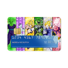 Load image into Gallery viewer, Anime Dragon Ball Z Credit Card Skins (4-in-1 Pack)