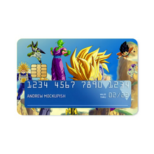 Load image into Gallery viewer, Anime Dragon Ball Z Credit Card Skins (4-in-1 Pack)