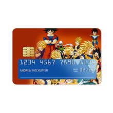 Load image into Gallery viewer, Anime Dragon Ball Z Credit Card Skins (4-in-1 Pack)