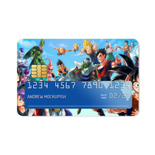 Load image into Gallery viewer, Anime Dragon Ball Z Credit Card Skins (4-in-1 Pack)