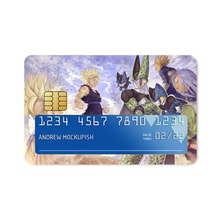 Load image into Gallery viewer, Anime Dragon Ball Z Credit Card Skins (4-in-1 Pack)