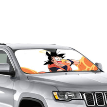 Load image into Gallery viewer, Anime Dragon Ball Zr Car Sunshade