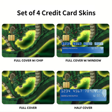 Load image into Gallery viewer, Anime Dragon Ball Zr Credit Card Skins (4-in-1 Pack)