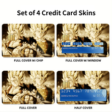Load image into Gallery viewer, Anime Dragon Ball Zr Credit Card Skins (4-in-1 Pack)