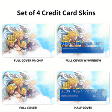 Load image into Gallery viewer, Anime Dragon Ball Zr Credit Card Skins (4-in-1 Pack)