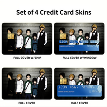 Load image into Gallery viewer, Anime Durarara!! Credit Card Skins (4-in-1 Pack)