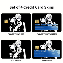 Load image into Gallery viewer, Anime Durarara!! Credit Card Skins (4-in-1 Pack)