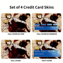 Load image into Gallery viewer, Anime Durarara!! Credit Card Skins (4-in-1 Pack)