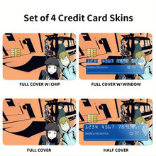 Load image into Gallery viewer, Anime Durarara!! Credit Card Skins (4-in-1 Pack)