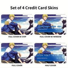 Load image into Gallery viewer, Anime Durarara!! Credit Card Skins (4-in-1 Pack)