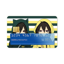 Load image into Gallery viewer, Anime Durarara!! Credit Card Skins (4-in-1 Pack)