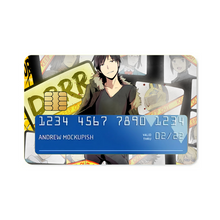 Load image into Gallery viewer, Anime Durarara!! Credit Card Skins (4-in-1 Pack)