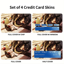 Load image into Gallery viewer, Anime Durarara!!r Credit Card Skins (4-in-1 Pack)