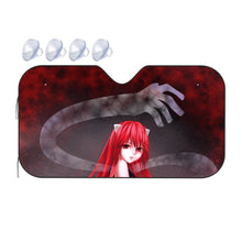Load image into Gallery viewer, Anime Elfen Lied Car Sunshade