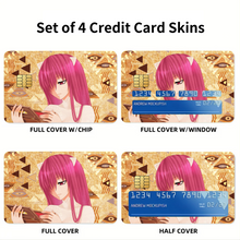 Load image into Gallery viewer, Anime Elfen Lied Credit Card Skins (4-in-1 Pack)