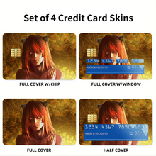 Load image into Gallery viewer, Anime Elfen Lied Credit Card Skins (4-in-1 Pack)