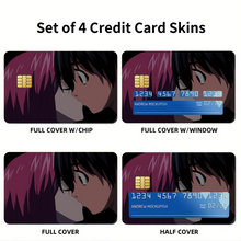Load image into Gallery viewer, Anime Elfen Lied Credit Card Skins (4-in-1 Pack)