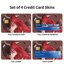 Load image into Gallery viewer, Anime Elfen Lied Credit Card Skins (4-in-1 Pack)