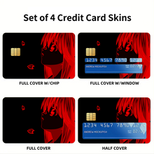 Load image into Gallery viewer, Anime Elfen Lied Credit Card Skins (4-in-1 Pack)
