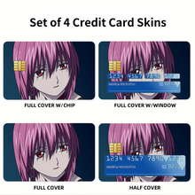Load image into Gallery viewer, Anime Elfen Lied Credit Card Skins (4-in-1 Pack)