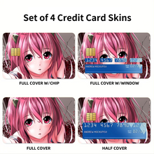Load image into Gallery viewer, Anime Elfen Lied Credit Card Skins (4-in-1 Pack)