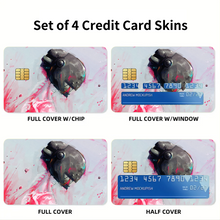 Load image into Gallery viewer, Anime Elfen Lied Credit Card Skins (4-in-1 Pack)