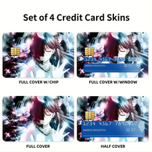 Load image into Gallery viewer, Anime Elfen Liedr Credit Card Skins (4-in-1 Pack)