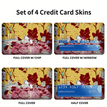 Load image into Gallery viewer, Anime Elfen Liedr Credit Card Skins (4-in-1 Pack)