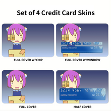 Load image into Gallery viewer, Anime Elfen Liedr Credit Card Skins (4-in-1 Pack)