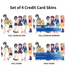 Load image into Gallery viewer, Anime Elfen Liedr Credit Card Skins (4-in-1 Pack)