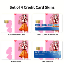 Load image into Gallery viewer, Anime Elfen Liedr Credit Card Skins (4-in-1 Pack)