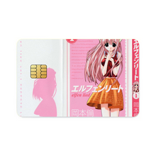 Load image into Gallery viewer, Anime Elfen Liedr Credit Card Skins (4-in-1 Pack)