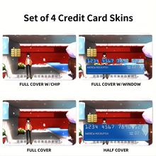 Load image into Gallery viewer, Anime ERASED Credit Card Skins (4-in-1 Pack)