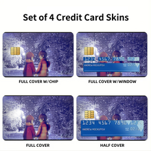 Load image into Gallery viewer, Anime ERASED Credit Card Skins (4-in-1 Pack)