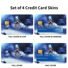 Load image into Gallery viewer, Anime ERASED Credit Card Skins (4-in-1 Pack)