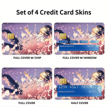 Load image into Gallery viewer, Anime ERASED Credit Card Skins (4-in-1 Pack)